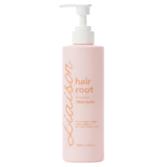 Liaison Hair Bond Shampoo bottle with sea buckthorn promotes hydrated, healthier-looking strands.