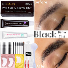 Libeauty At-home lash tint application setup