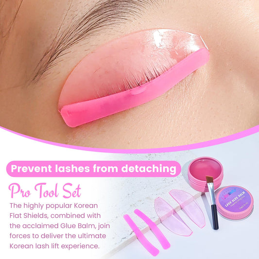 Libeauty flat shields 1mm ultra-thin pair ensures precise lash foundation