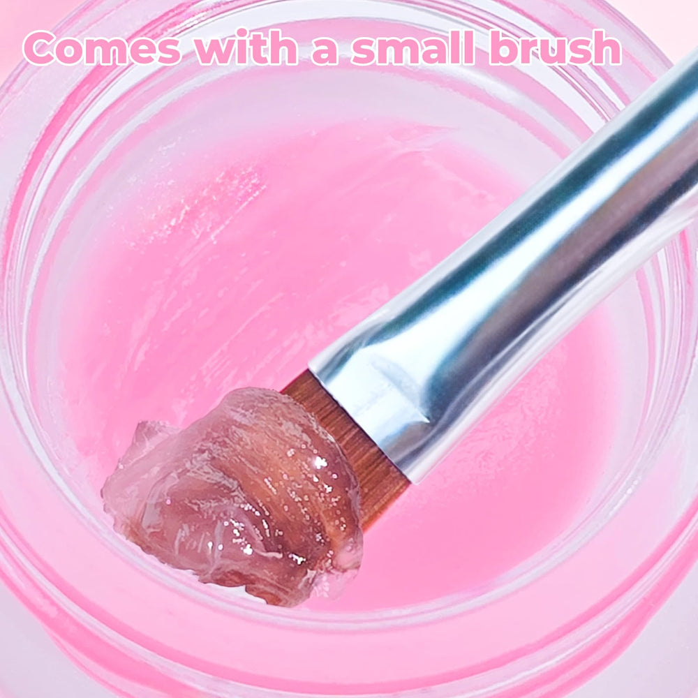 Strong enough adhesion yet water soluble for safe removal without harsh rubbing