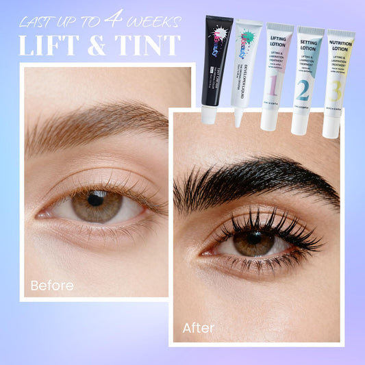 Libeauty Lash Lift and Brow Tools image highlights precise curling and brow control