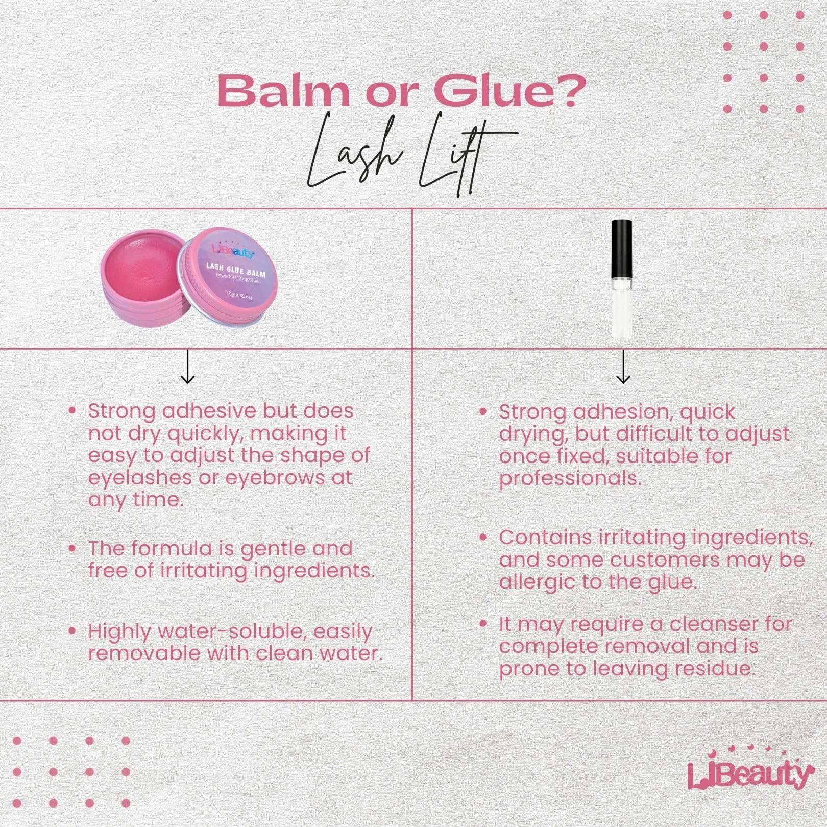 Libeauty nourishing formula protects lashes during perming