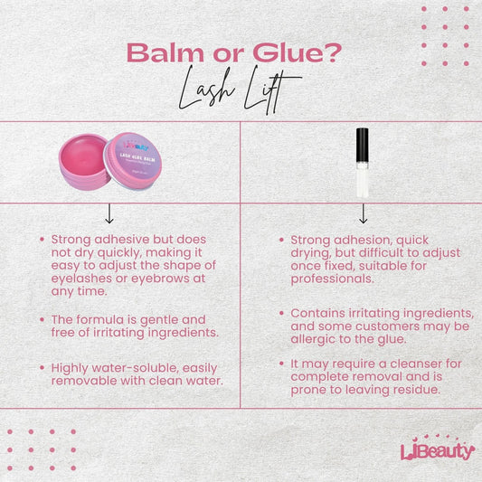 Libeauty nourishing formula protects lashes during perming