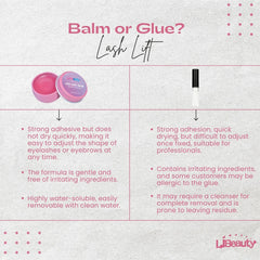 Libeauty nourishing formula protects lashes during perming