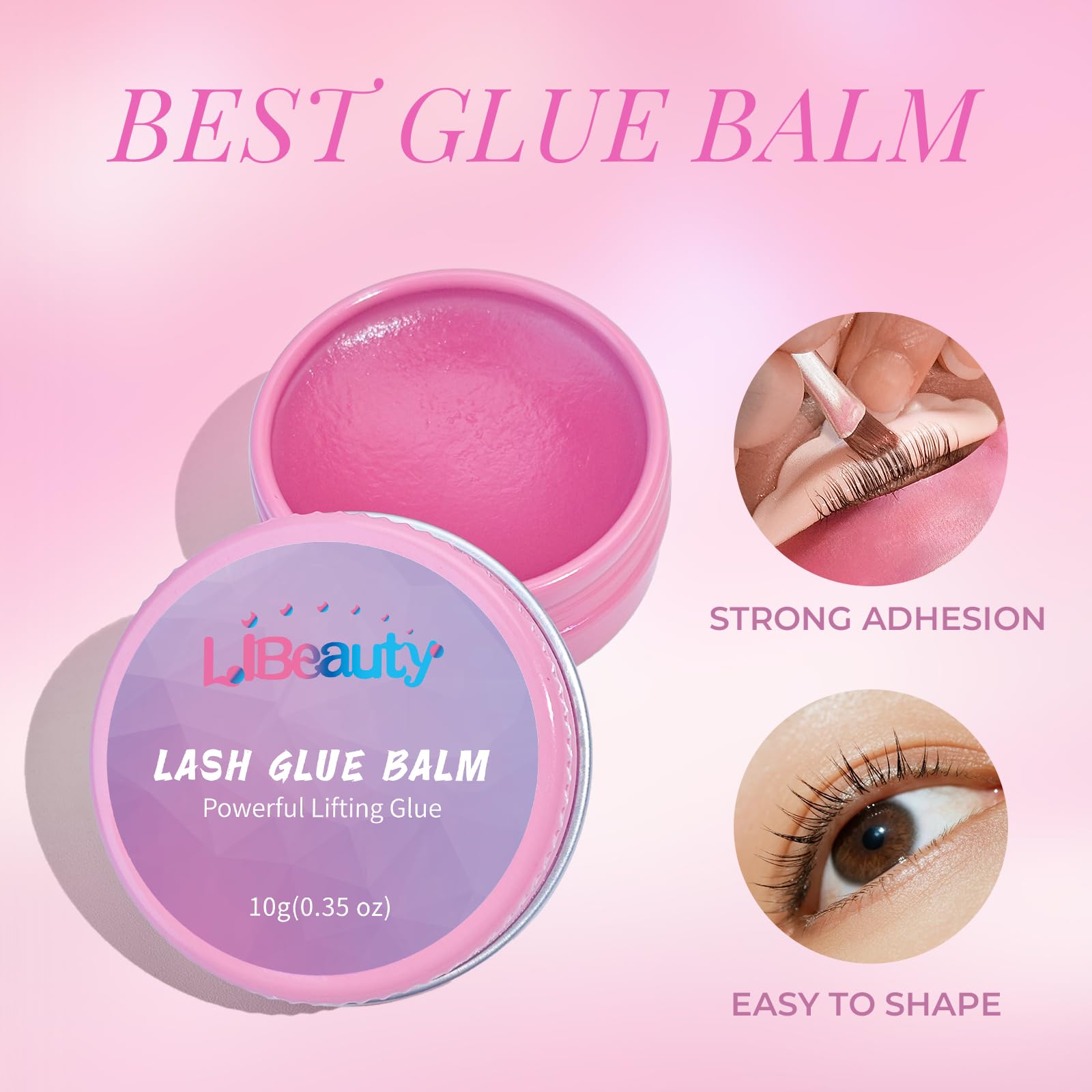 Libeauty self adhesive eye patches are washable and reusable.