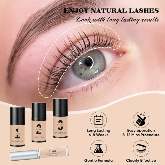 Libeauty upgraded glue adhesion provides stronger lash hold