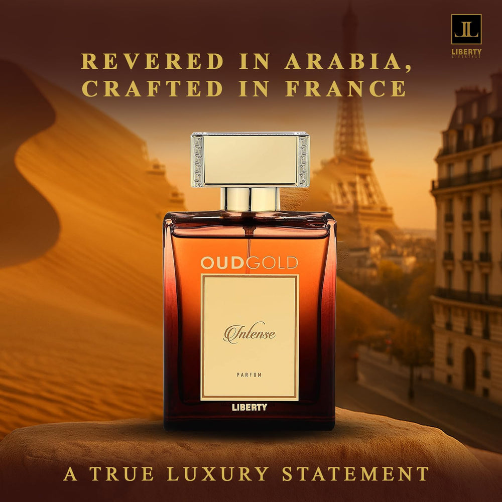 Liberty OudGold Intense box-gift-ready, perfect for gifting on special occasions