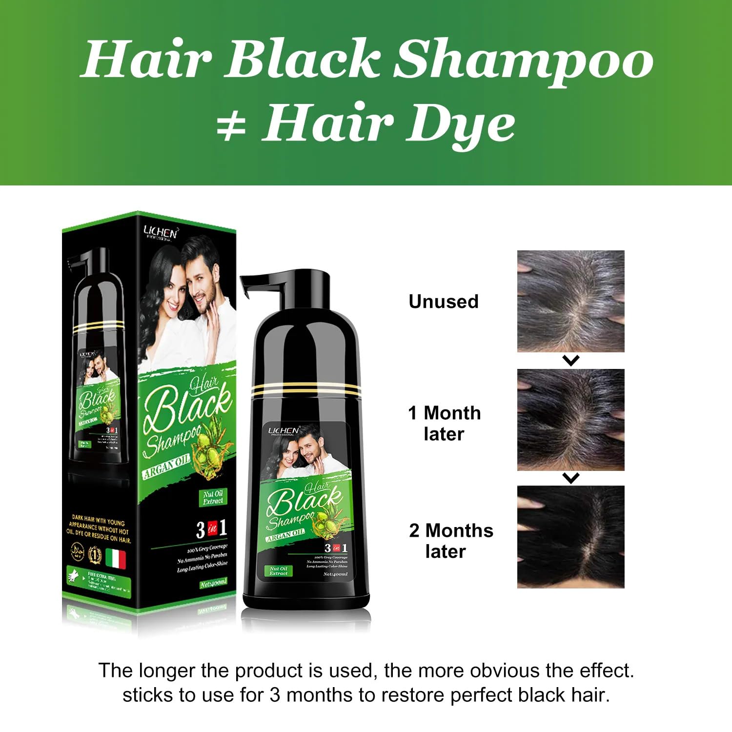 Lichen Professional no ammonia formula for gentle coloring.