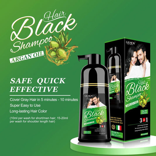 Lichen Professional quick grey-coverage in five minutes for natural dark brown shade.