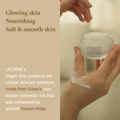 LICORNE AHA & PHA exfoliation visual shows mild texture refinement