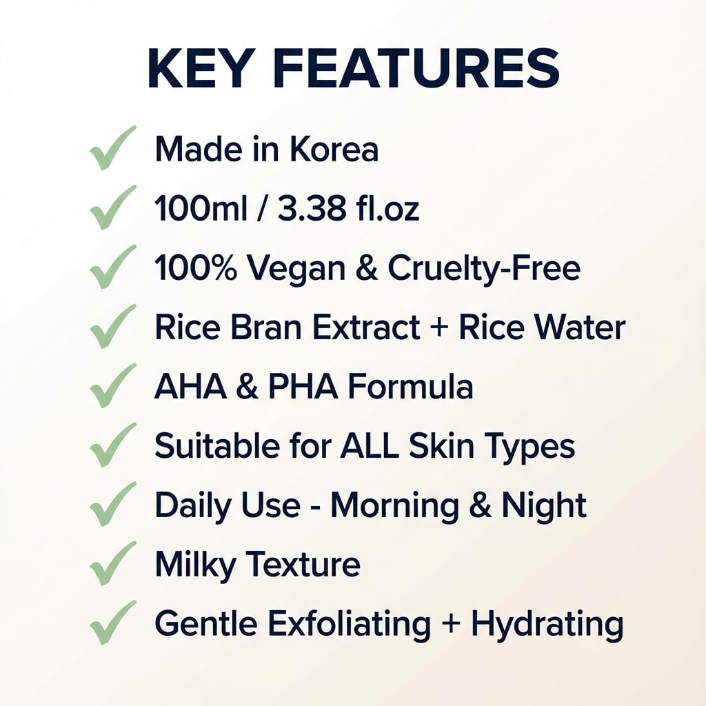 LICORNE Rice Toner after cleansing scene shows preparation for serums