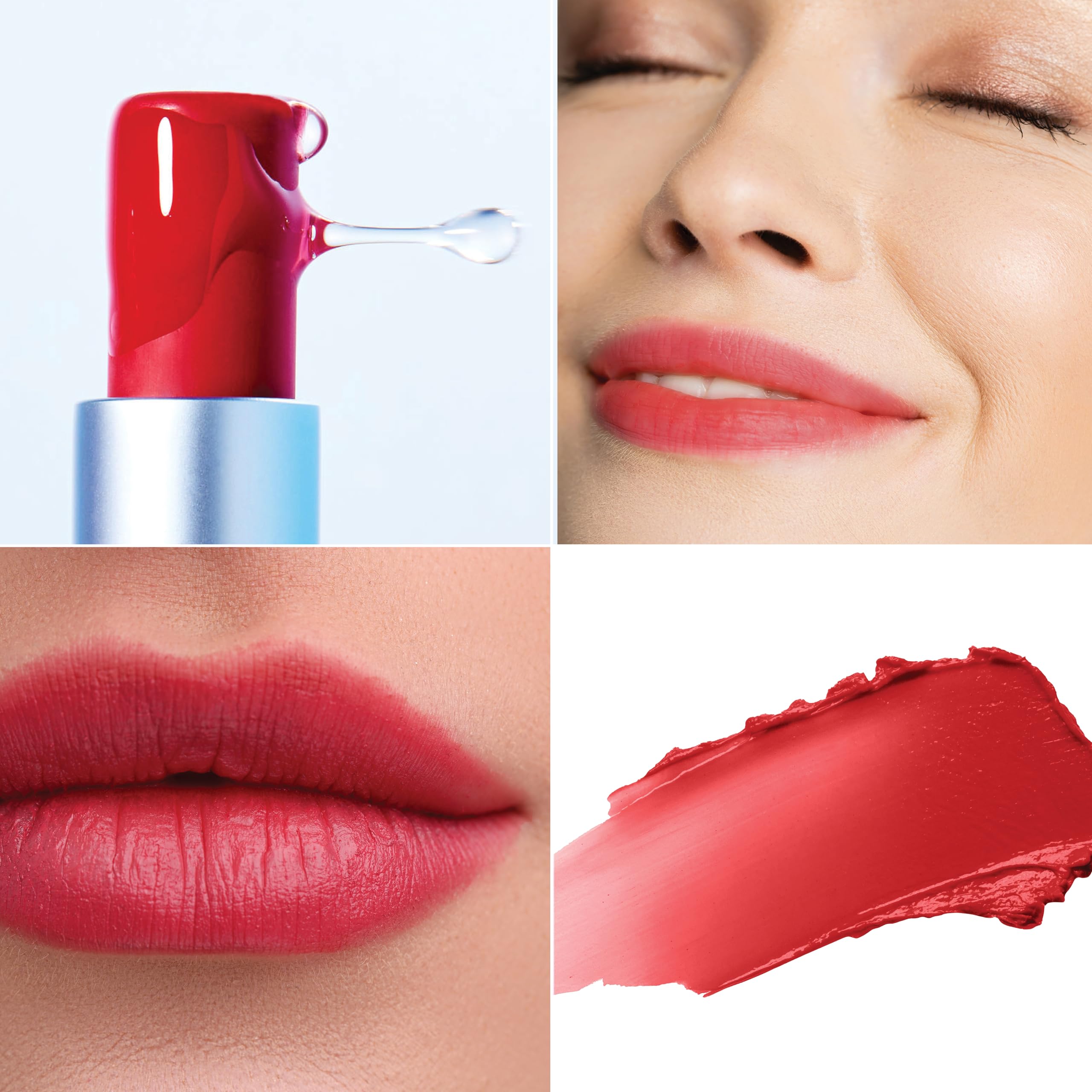 Lido Lips multi-use balm on cheeks for coordinated color