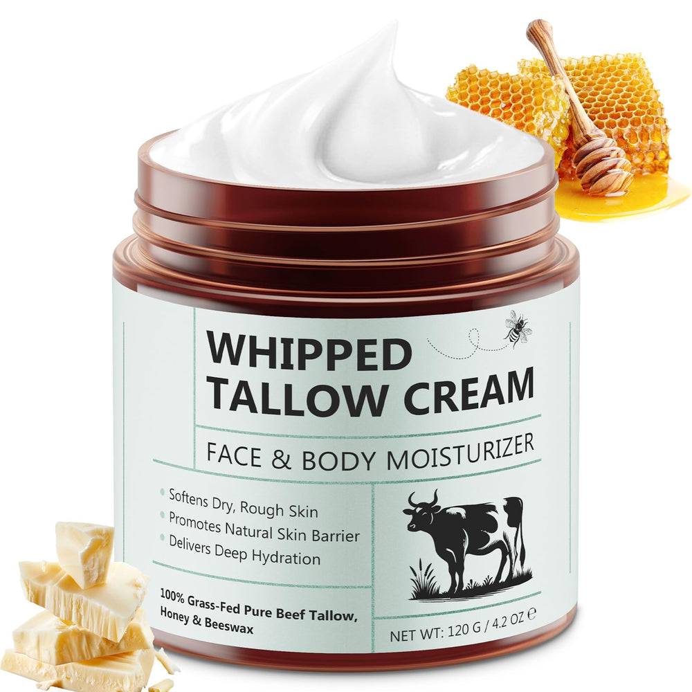 Liefiet Beef Tallow Skin Cream Jar nourishes with daily moisture.