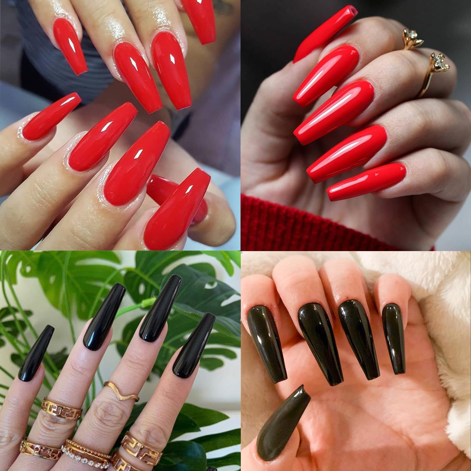 Lifextol press-on nails with 3-minute application for busy days.