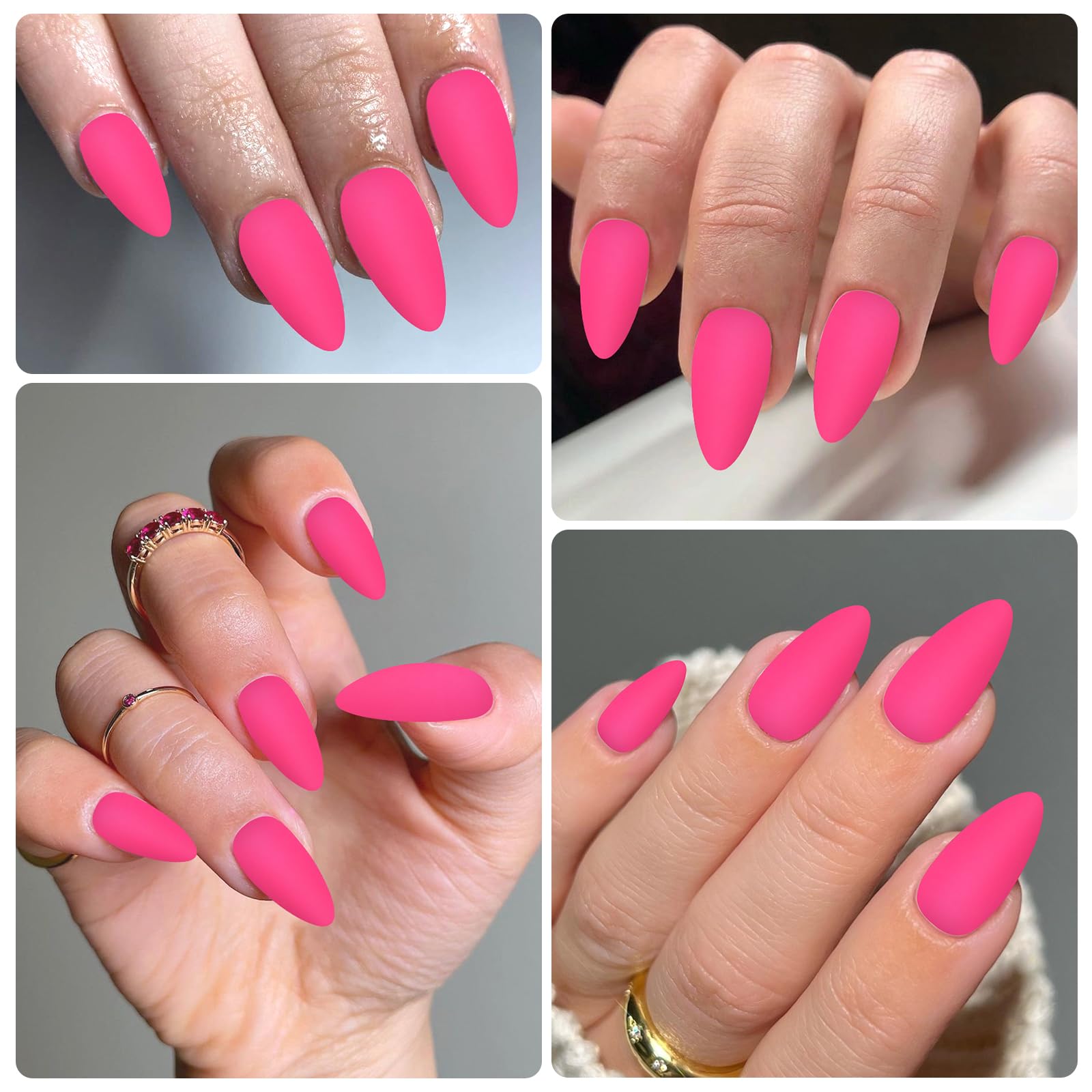 Lifextol reusable press-on nails with glue tabs simplify removal and preserve natural nails