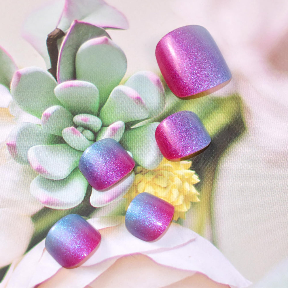 LIFOOST glitter-toe wraps ideal for sparkly pedicures