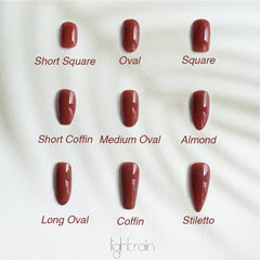 Light Rain gel-acrylic tips for durable, easy application