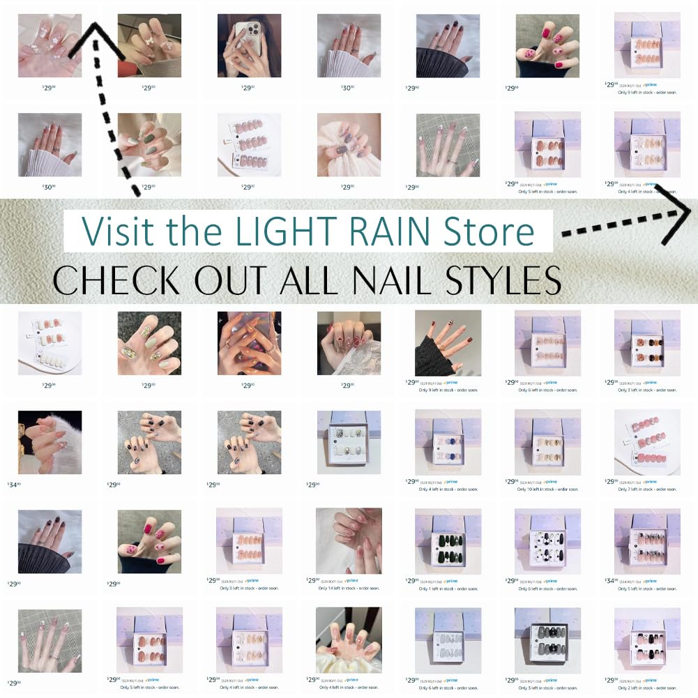 Light Rain seven-layer gel polish for strong, chip-resistant shine.