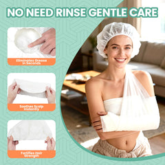 LIJIAOAIXZ cap on head during gentle massage for quick refresh.