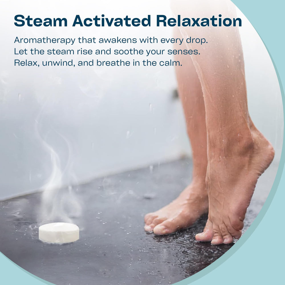 LIKEVOW post-workout shower with eucalyptus mint steamers offers a revitalizing moment.