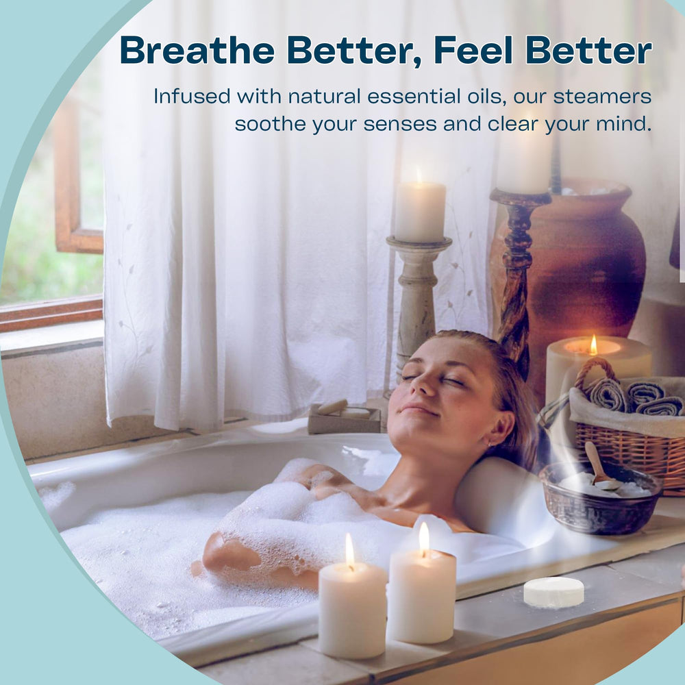 LIKEVOW morning routine with eucalyptus mint steamers creates a refreshing wake-up.