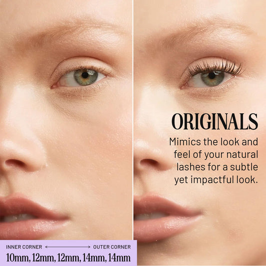 Lilac St Originals 12mm lashes add soft definition for everyday looks