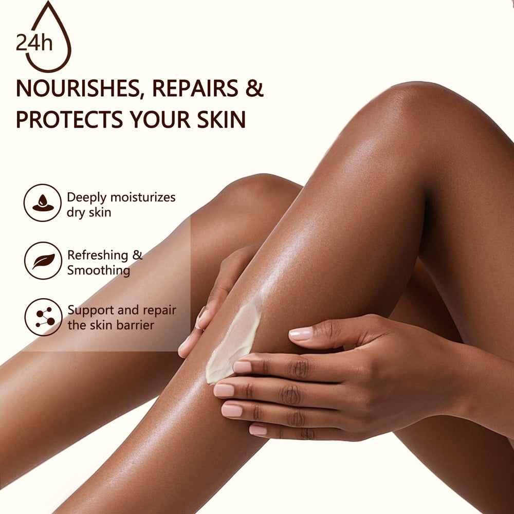 Lilei Beauty balm for body helps soothe dry areas with nourishment.