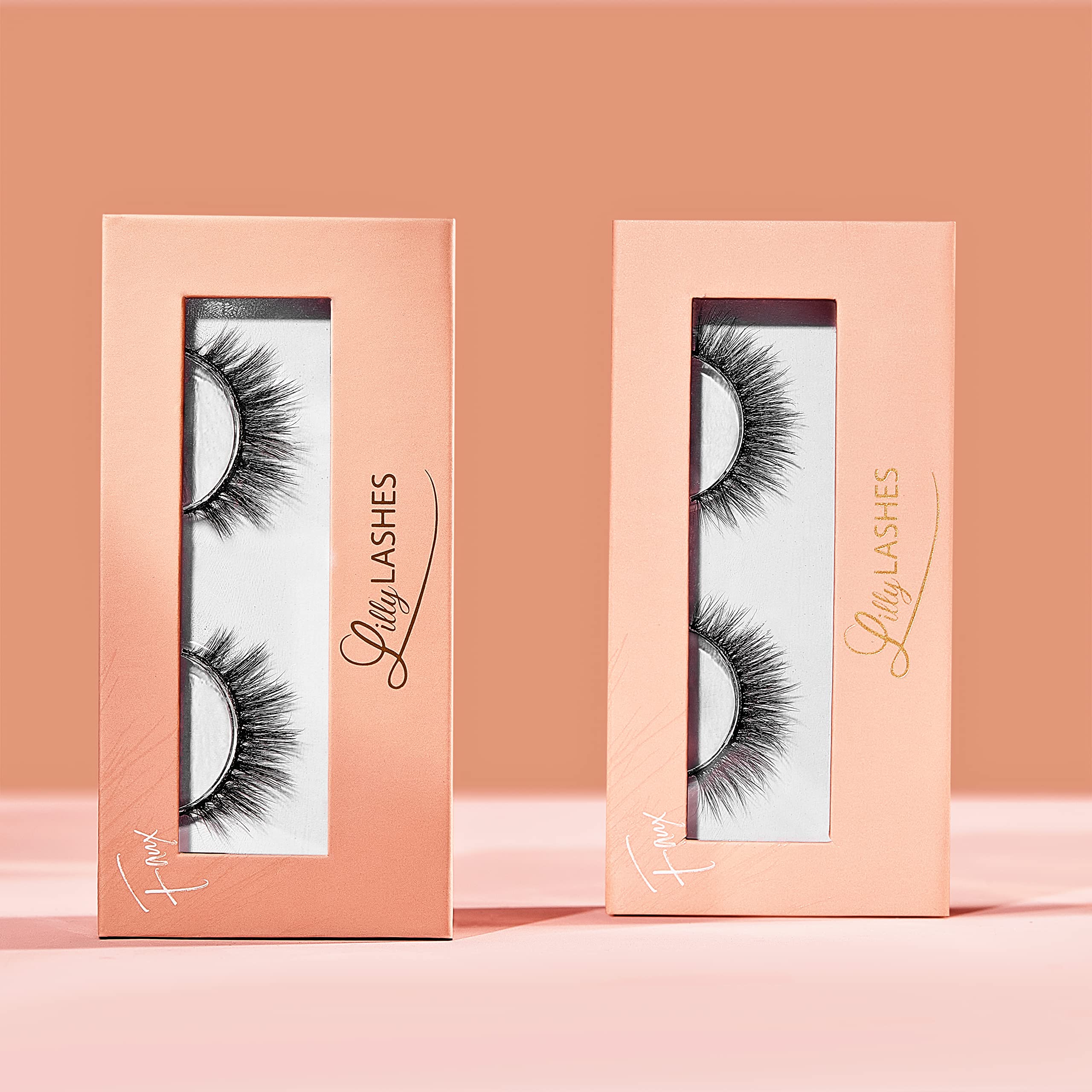 Lilly Lashes 13mm length shown for balanced natural blend.