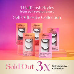 Lilly Lashes DayDreamer half-lash band forms a natural, comfortable fit.