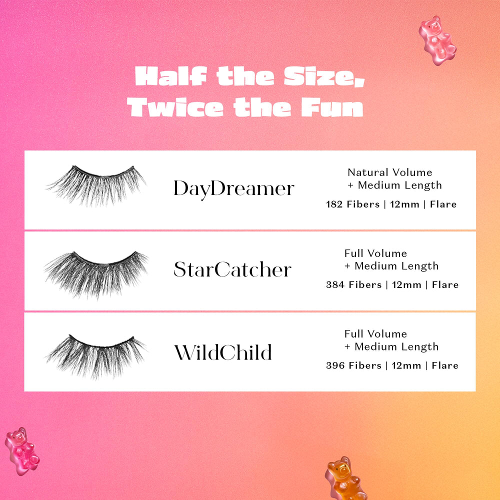 Lilly Lashes DayDreamer sensitive-eyes friendly lashes suit delicate eye area.
