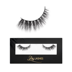 Lilly Lashes Doha 3D Mink Lashes showcase the iconic original design for timeless glamour.