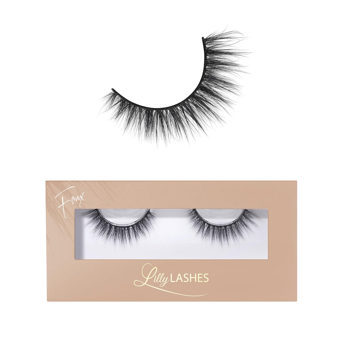 Lilly Lashes Everyday Bare It All natural lashes blend with your own for daily wear