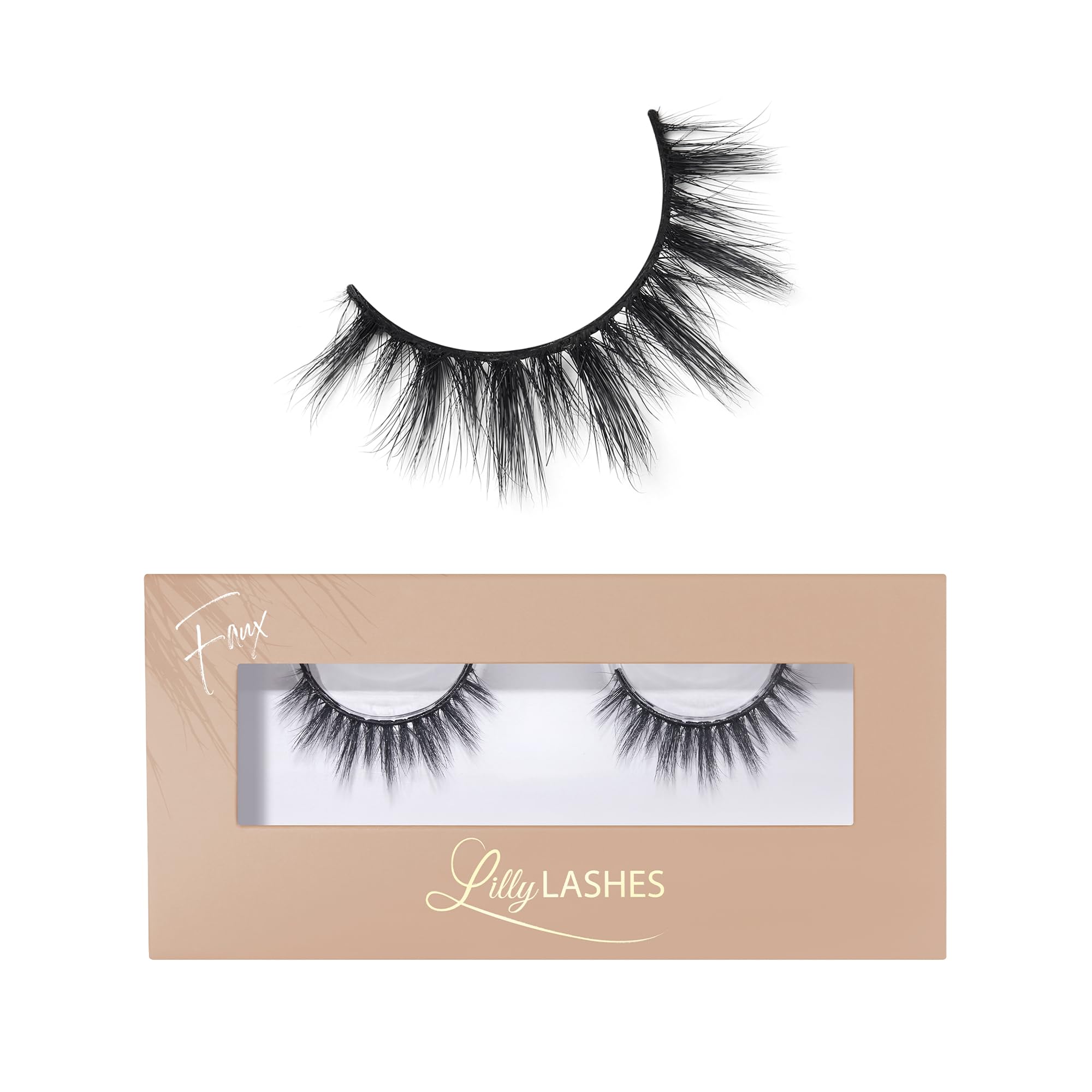 Lilly Lashes Everyday Miami natural lashes close-up for seamless daily look.