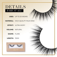 Lilly Lashes handmade mink false eyelashes crafted for a natural look
