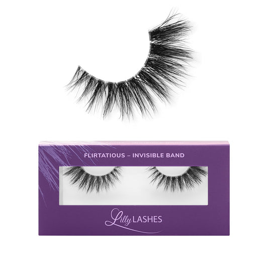 Lilly Lashes Sheer Band invisible band creates seamless, natural look for daily wear