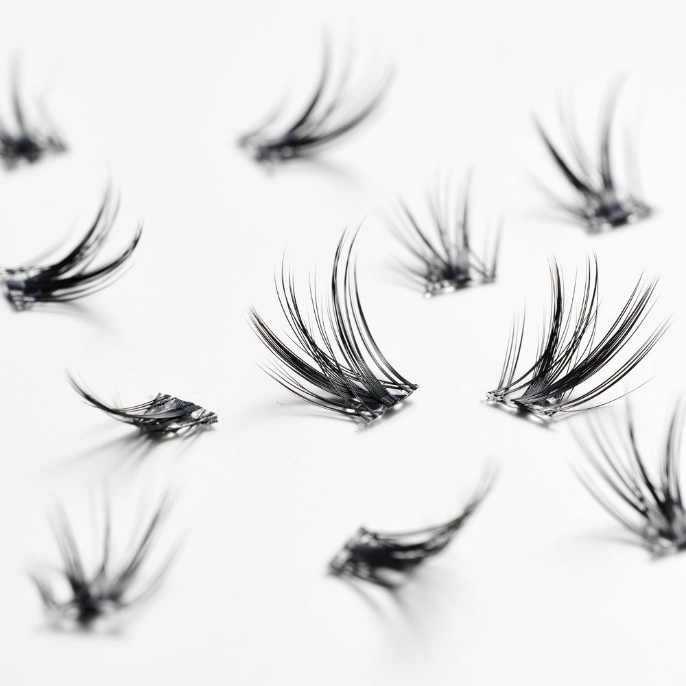 Lilly Lashes toppers layered with other lashes for added dimension