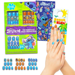 Lilo and Stitch nail art stickers on packaging for easy party crafts and fun.