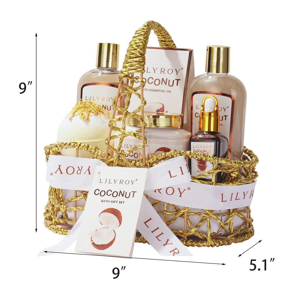 LILY ROY 8-piece set supports a luxurious at-home spa experience