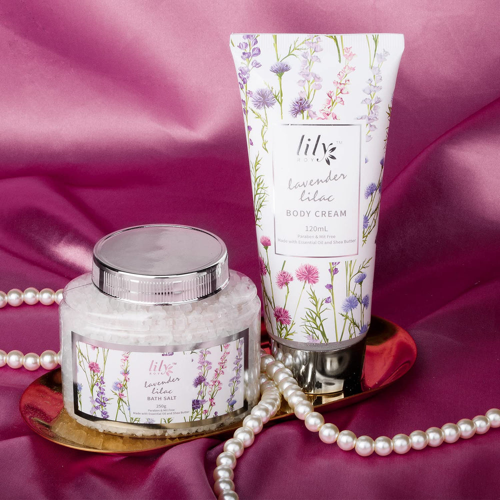 LILY ROY body cream hydrates with shea butter