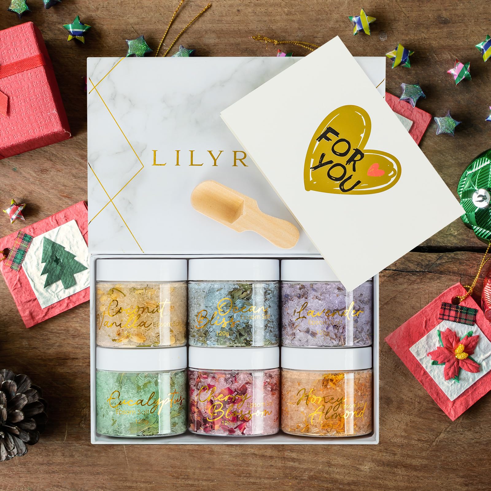 LILY ROY Gift greeting card to personalize the gift