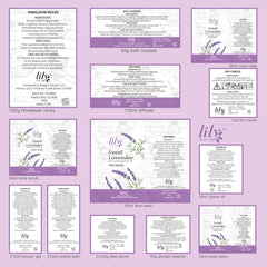 LILY ROY gift-ready-spa-basket scene ideal for birthdays or holidays