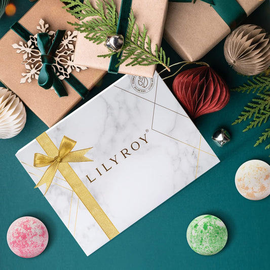 LILY ROY handmade bath bombs six-pack for a relaxing soak
