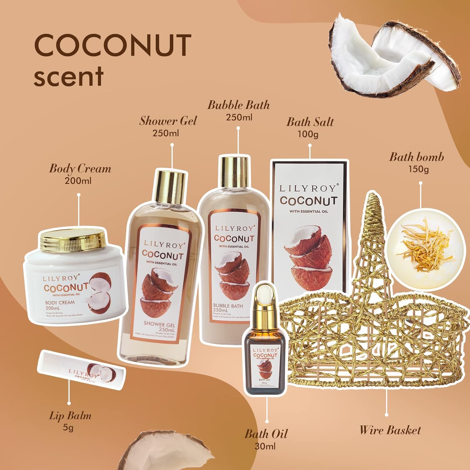 LILY ROY body cream with shea butter for gentle skin nourishment