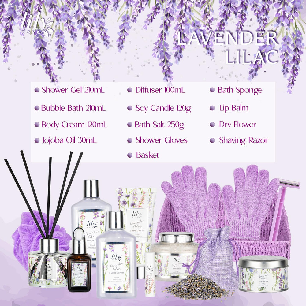 Shower gel lavender in Lily Roy set for a relaxing at home ritual