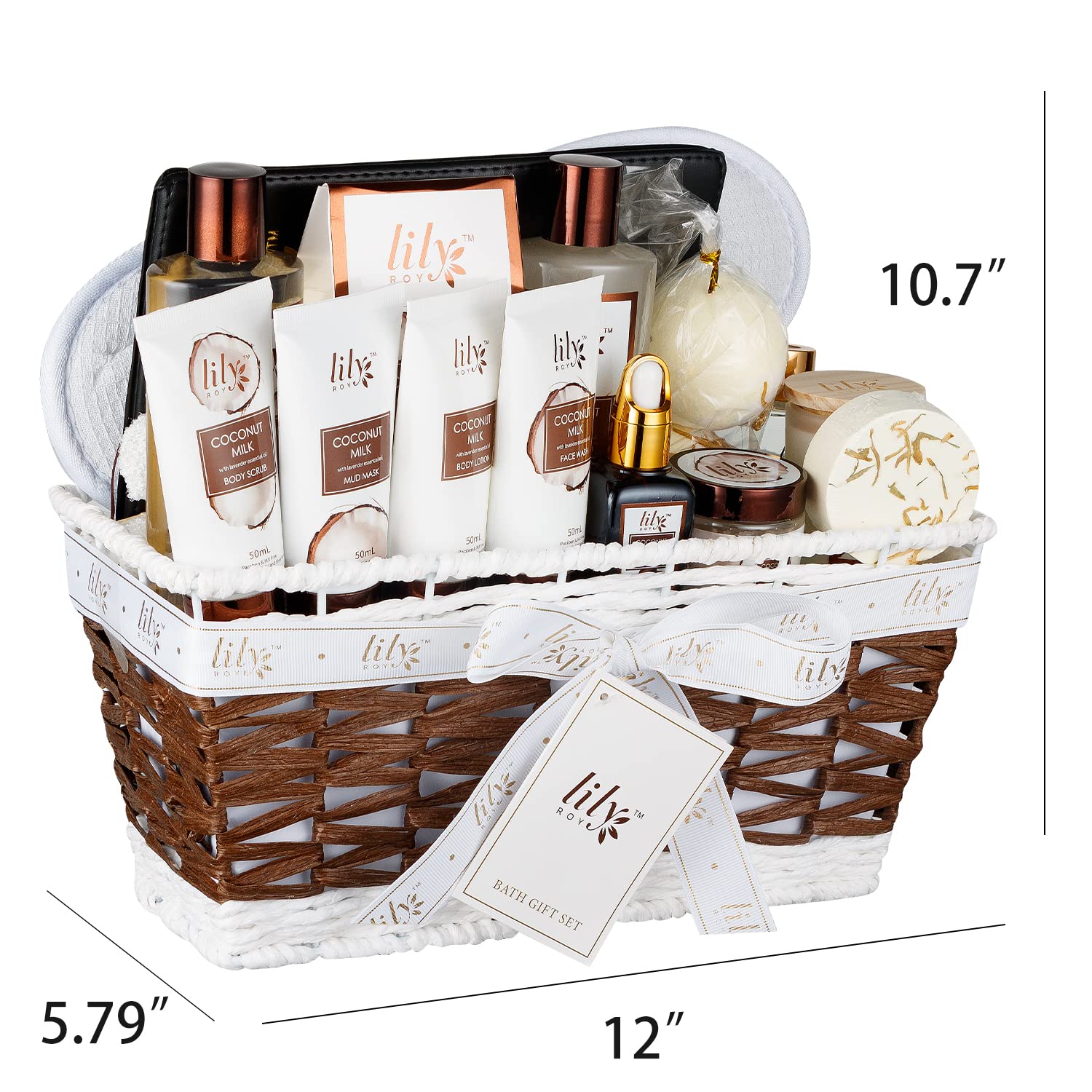 LILY ROY shower steamer and journal for spa routines