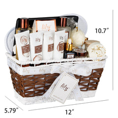 LILY ROY shower steamer and journal for spa routines