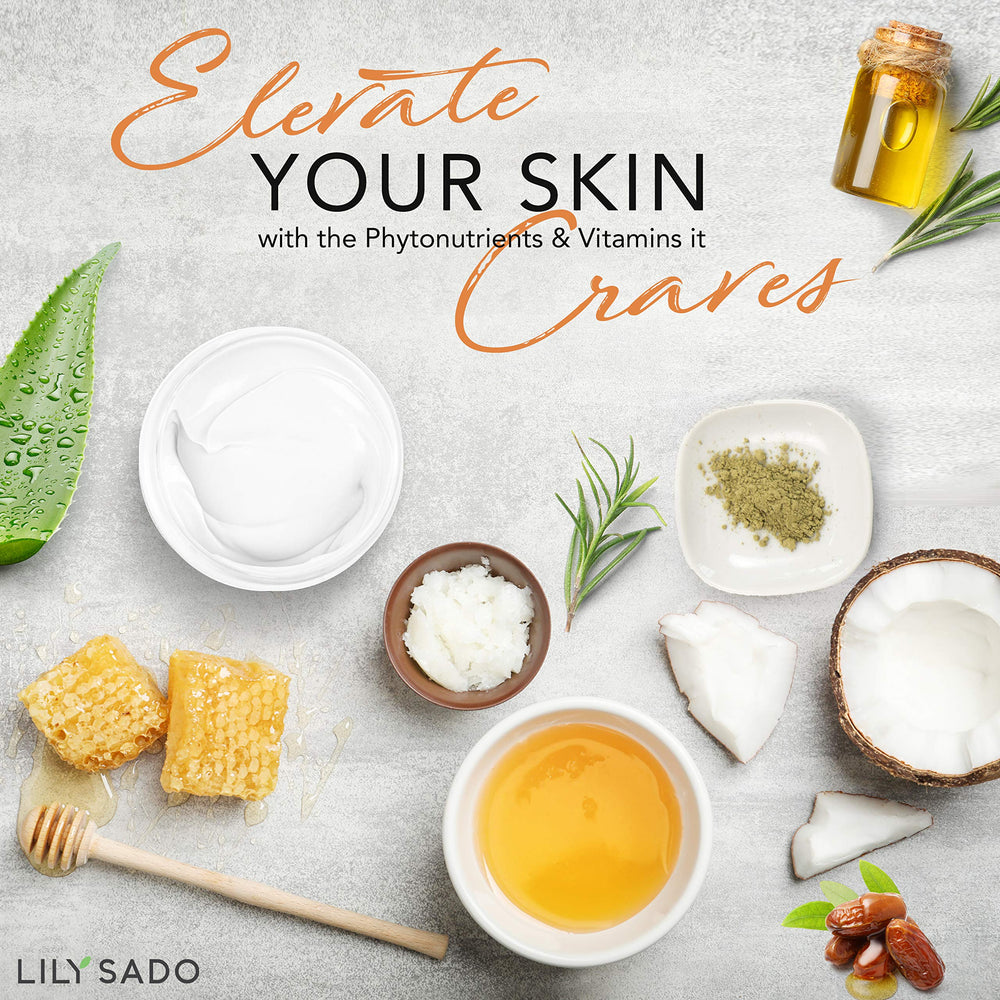 LILY SADO Milk+Manuka cleanser pump-action for easy daily use