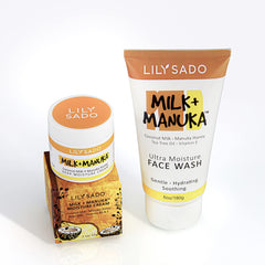 LILY SADO natural face moisturizer bottle display for everyday routine.