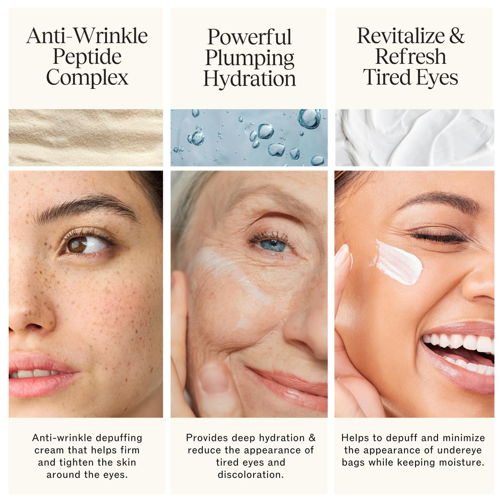 Silky hydration around the eye area provides a soft, non greasy glow