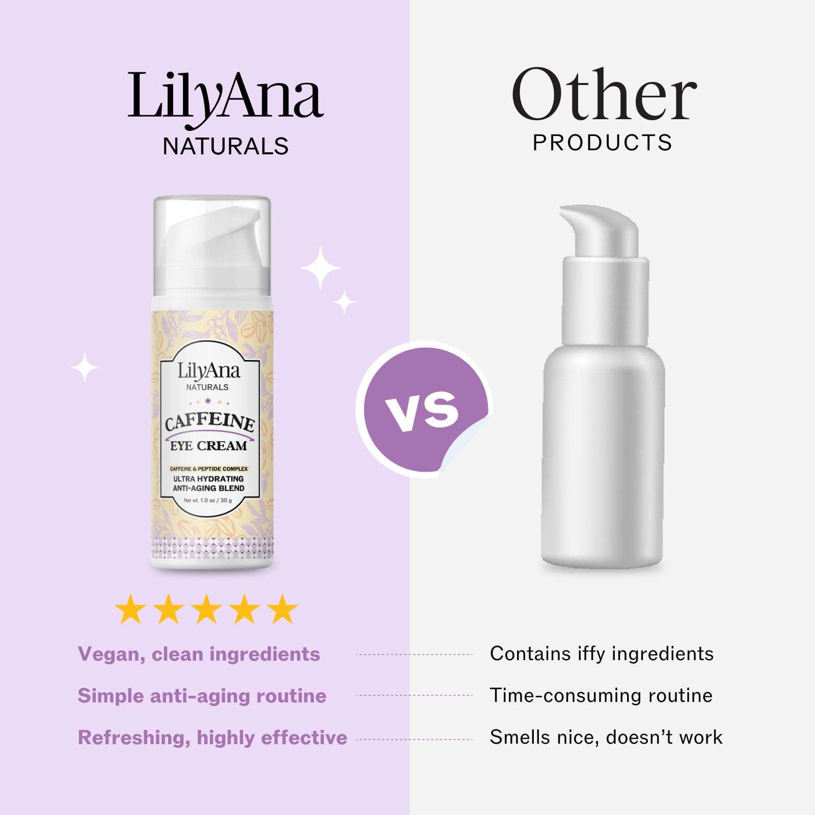 Supportive moisture barrier with gentle eye care from LilyAna Naturals